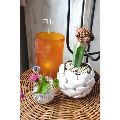 【Bloomingville】 Matcha キャンドルグラス/ブラウン
