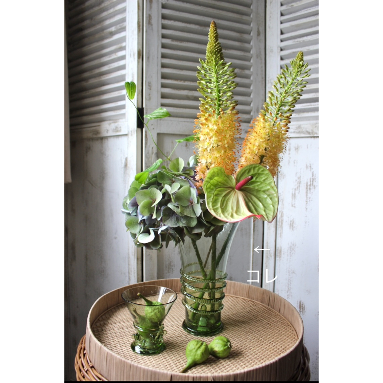 O4Home】 Eliska ワイドフラワーベース L | La Ruche LIVING