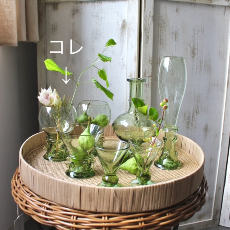 O4Home】 Eliska ガラスカップ ラウンド | La Ruche LIVING