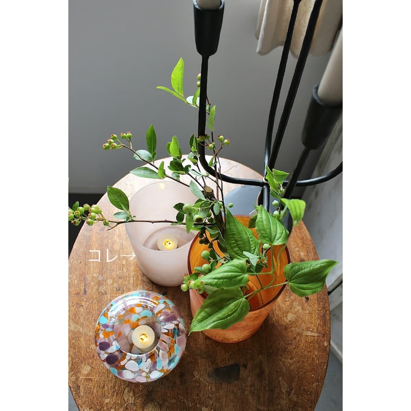 Westmorelandミルクガラスローズ柄 キャンドルホルダー ペアセット Westmorelandミルクガラスローズ柄 キャンドルホルダー ペア