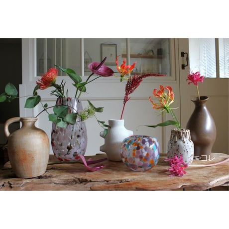 【Bloomingville】 Janel フラワーベース S