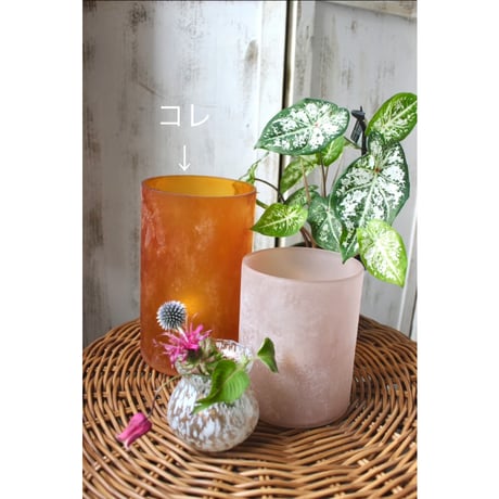 【Bloomingville】 Matcha キャンドルグラス/ブラウン