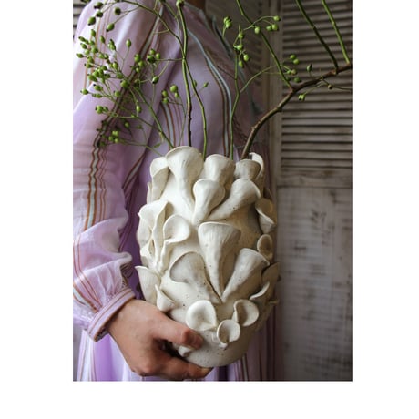   ❤︎ ストーンウェア フラワーベース3点　花瓶　vase ストーンウェアフラワーベース S - ホワイト - Home All | H&M JP
