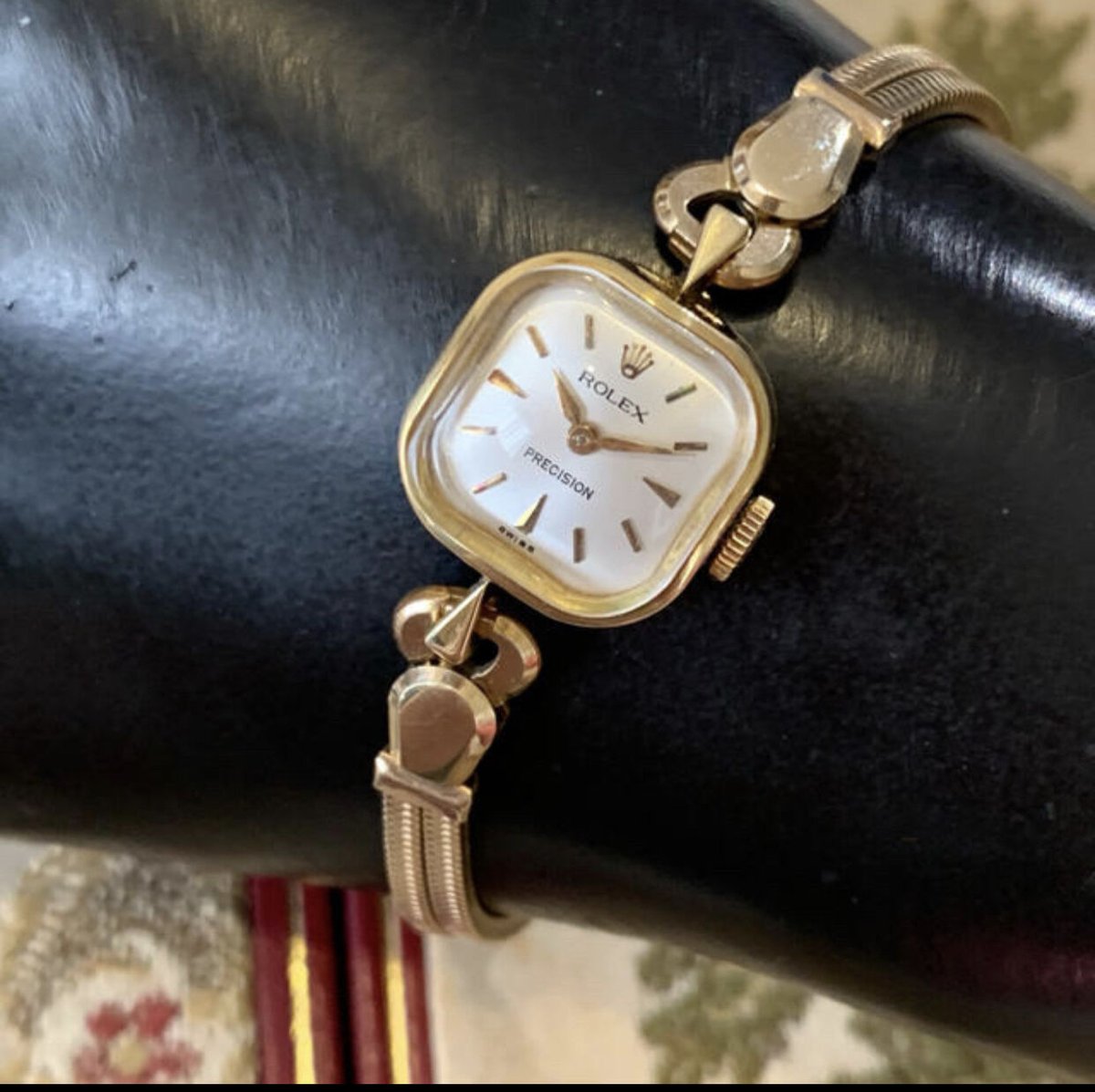 【希少】ロレックス ROLEX アンティークボックス 希少 ROLEX Precision Square 18金無垢 ✨ | AK-LABO