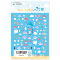 つぶらな瞳の水族館 ネイルシール ES-TUB-003