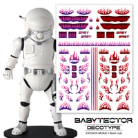 【ベビテクター デコタイプ】ベビテクター + デコシール Tribal fire type　向井正一　BT-BTD-103