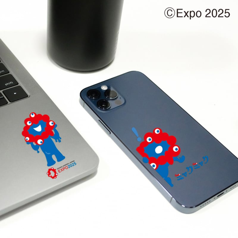 2025大阪・関西万博 ミャクミャク はがせるシール BA-MYA-104