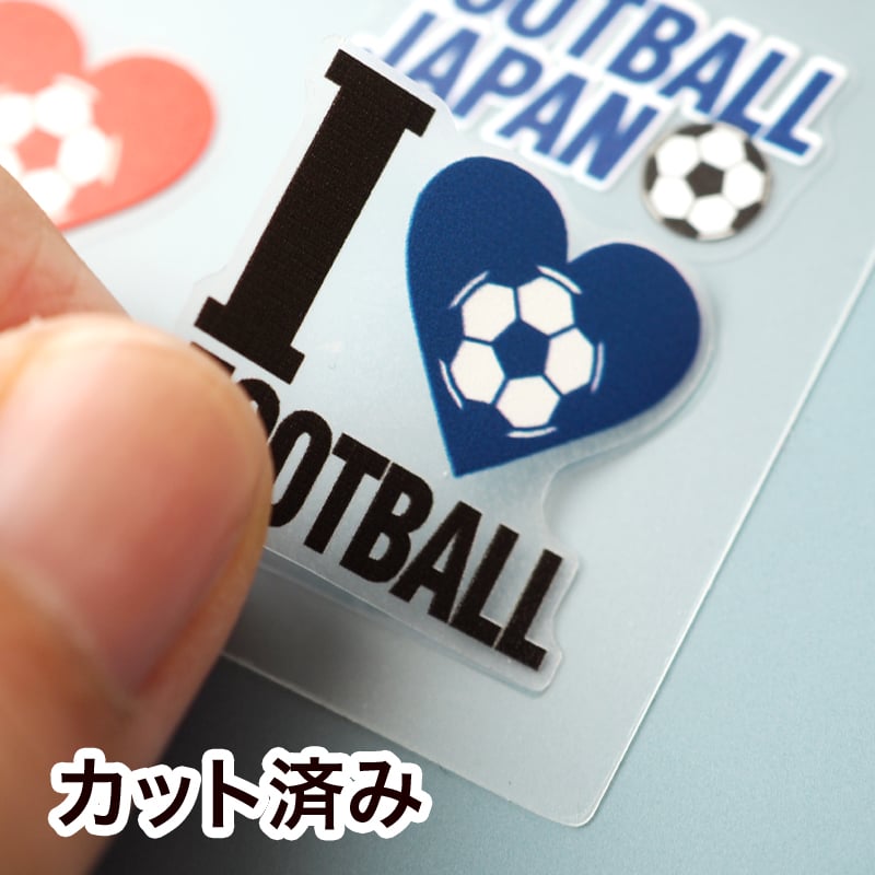 がんばれ日本！】フェイス&ボディシール サッカー応援 FB-SOC