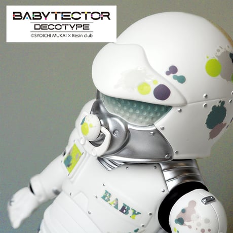【ベビテクター デコタイプ】ベビテクター + デコシール Ink splattered type　向井正一　BT-BTD-101