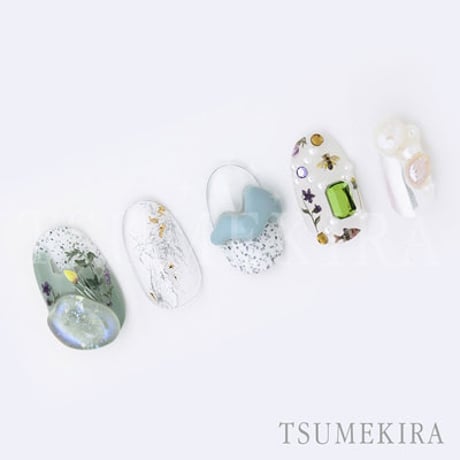 KAI produce 4 botanical garden　NN-KAI-104 【ネイルシール TSUMEKIRA】