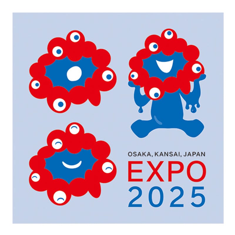 2025大阪・関西万博 ミャクミャク フェイス&ボディシール BA-MYA-105