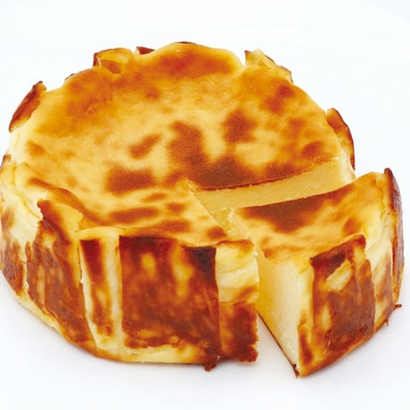 蒸し焼きバスクチーズケーキ（北海道産クリームチーズ使用）