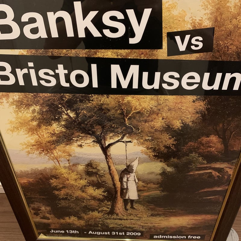 BANKSY【Banksy Vs Bristol Museum】poster 額装済 | Lu