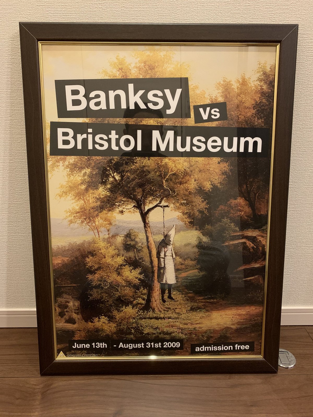 BANKSY【Banksy Vs Bristol Museum】poster 額装済 | Lu