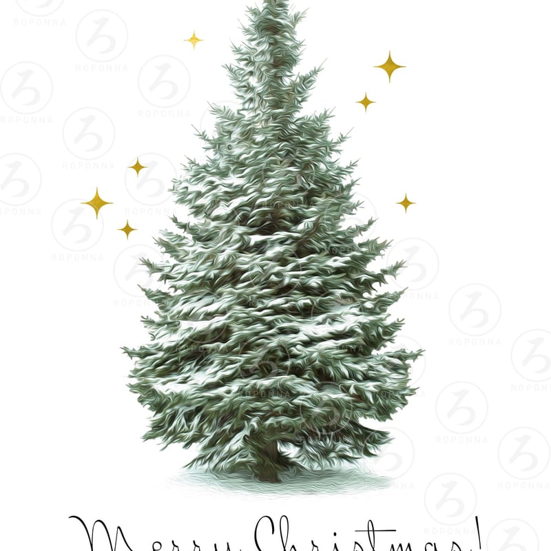 クリスマスアートポスター2L もみの木 | ROPONNA