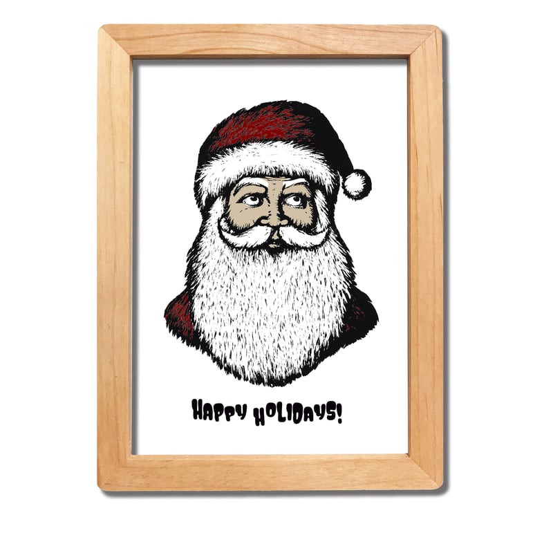 特大サイズ　Xmas・サンタクロース　アートポスター　600×720 特大サイズ Xmas・サンタクロース アートポスター 600×720｜クリスマス