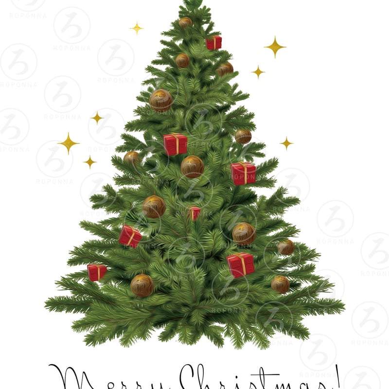 クリスマスアートポスター2L クリスマスツリー | ROPONNA