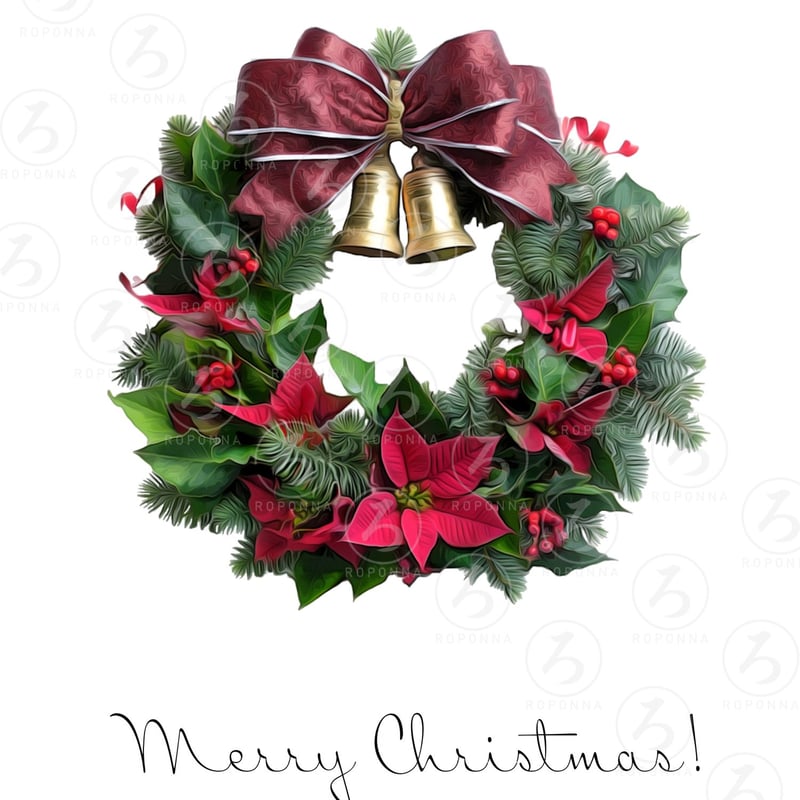 ポインセチアリース&縦長クリスマスプレート2種&コロコロ ポインセチアリース&縦長クリスマスプレート2種&コロコロ