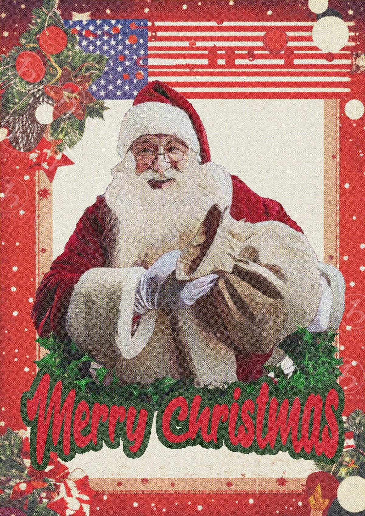 サンタクロース ビンテージ 壁掛け サンタクロース ビンテージ 壁掛け