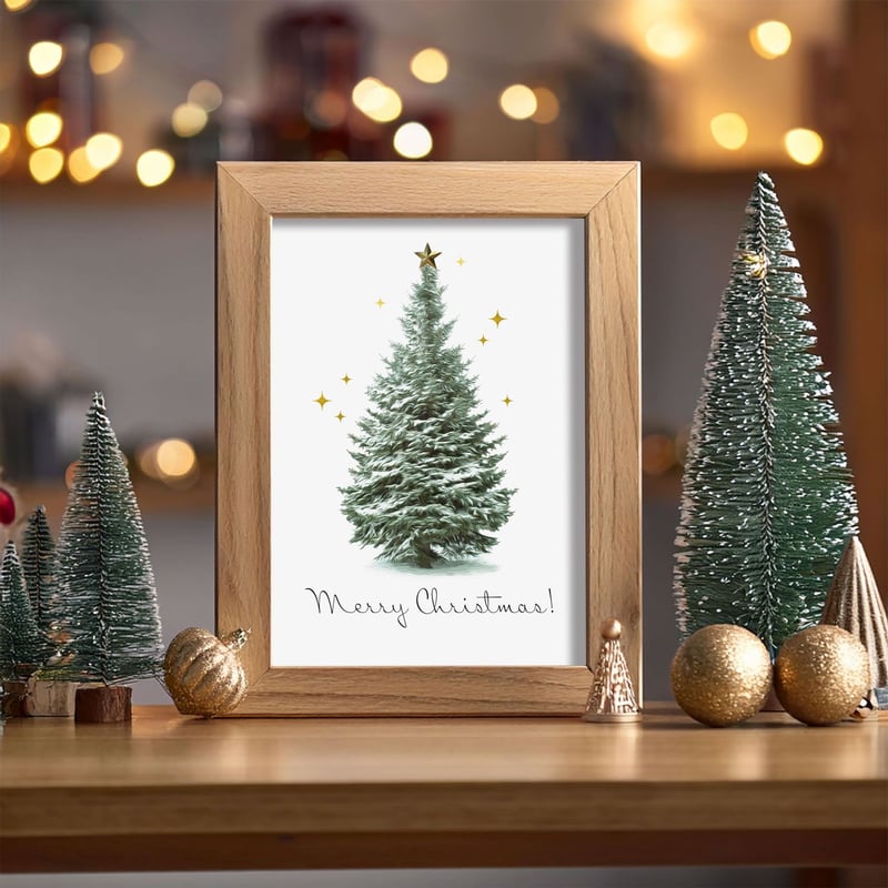 クリスマスアートポスター2L もみの木 | ROPONNA
