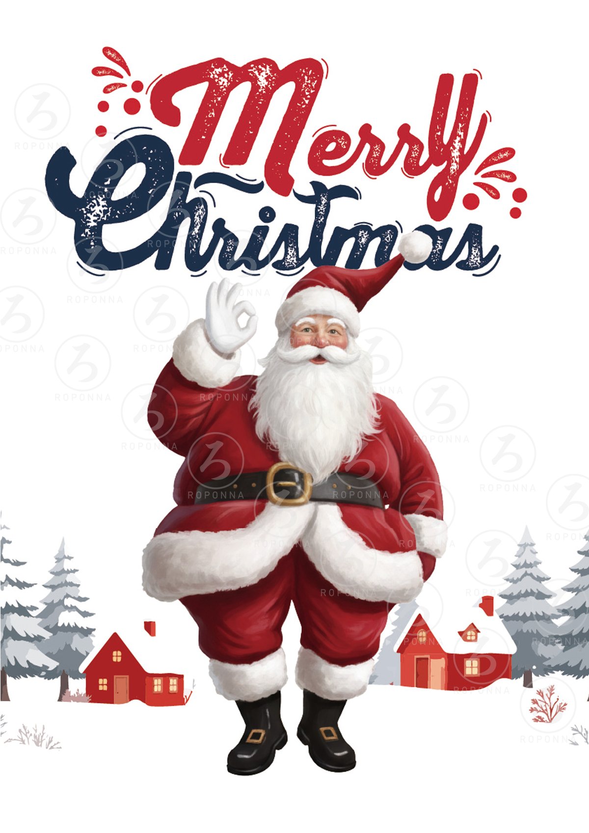 特大サイズ　Xmas・サンタクロース　アートポスター　600×720 特大サイズ Xmas・サンタクロース アートポスター 600×720｜クリスマス