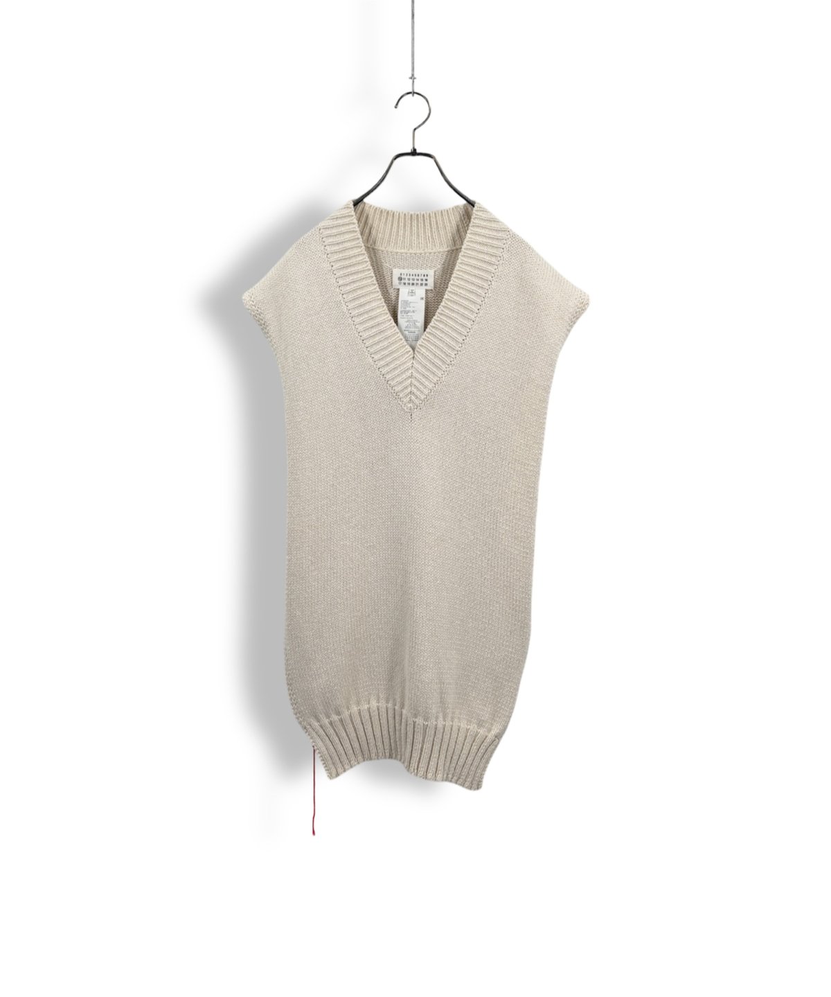 MM6 CALENDAR LOGOINSIDEOUT KNIT VEST ベスト 【公式通販】
