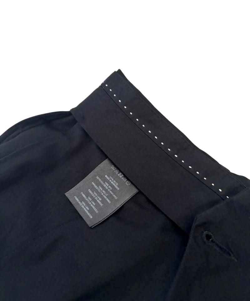 22SS DRIES VAN NOTEN – 2Tuck Wide Tapered Trous