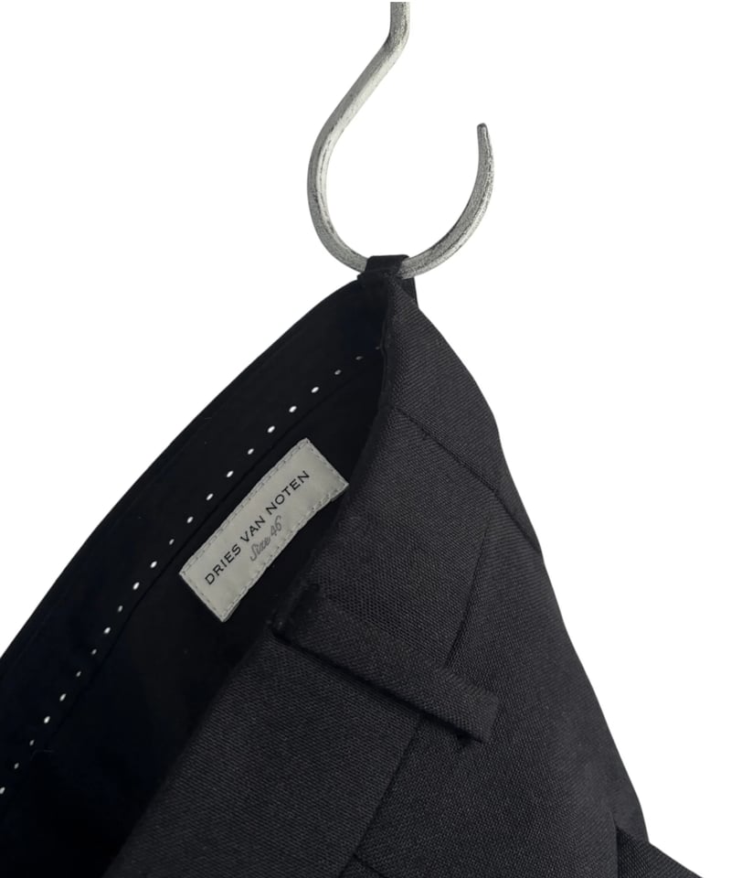 22SS DRIES VAN NOTEN – 2Tuck Wide Tapered Trous