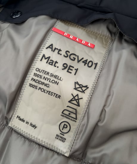 00s PRADA SPORT – GORE-TEX Padded Blouson