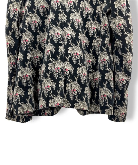 01AW COMME des GARCONS – Floral Jacquard Jacket