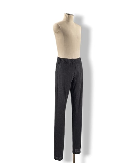 00s ANN DEMEULEMEESTER – Slim Straight Wool Trousers