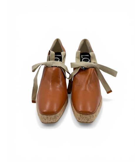 LOEWE – Ankle-tie Wedge Sandals