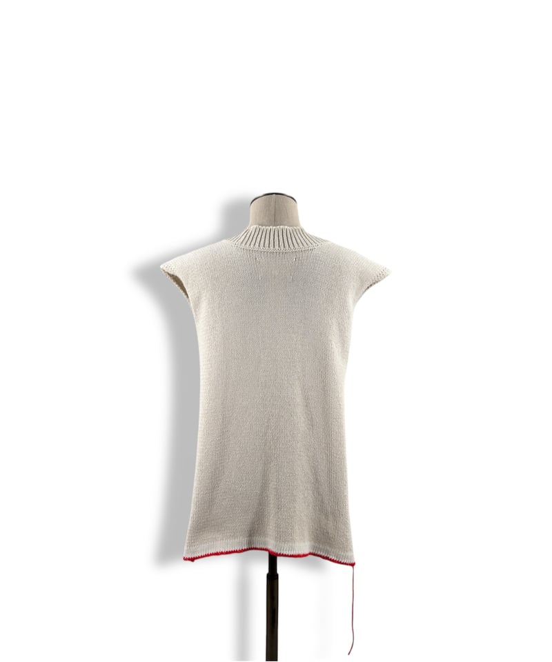 メゾン　マルジェラ　ベスト Maison Margiela(メゾンマルジェラ) 20AWパンチングニットベスト