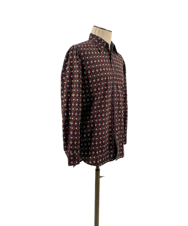 21AW DRIES VAN NOTEN / Geometric Print Shirt -ジ