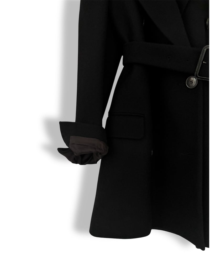 20AW DRIES VAN NOTEN – Double Breasted Belted C