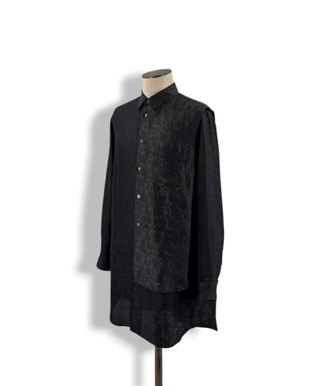 19AW COMME des GARCONS HOMME PLUS – Layered Jacquard Shirt