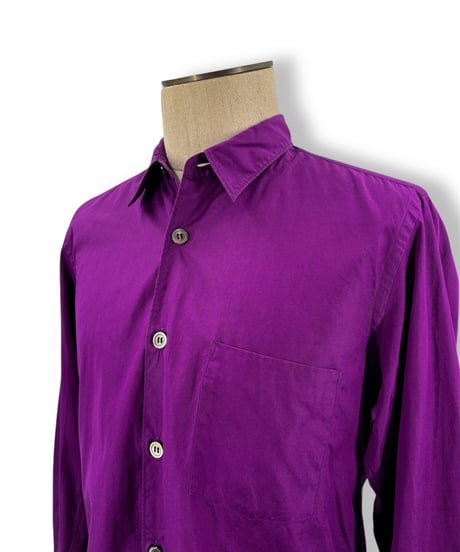 01AW COMME des GARCONS HOMME HOMME – Cotton Broadcloth Shirt