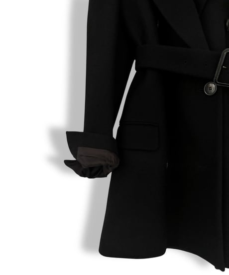 20AW DRIES VAN NOTEN – Double Breasted Belted Coat