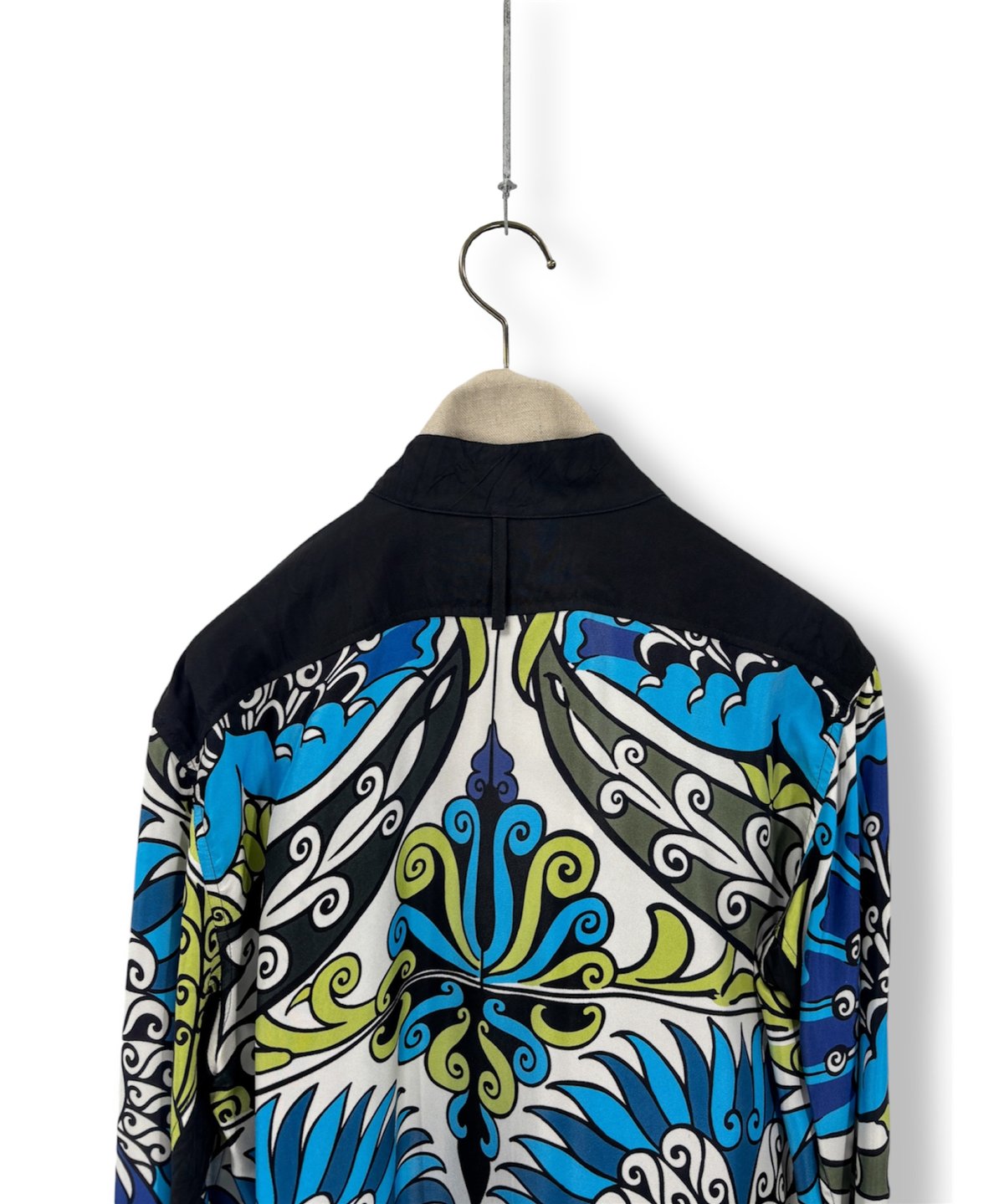 まとう芸術【LOEWE】プリントシルクシャツ LOEWE / Botanical Print Silk Shirt -ボタニカル柄プリント