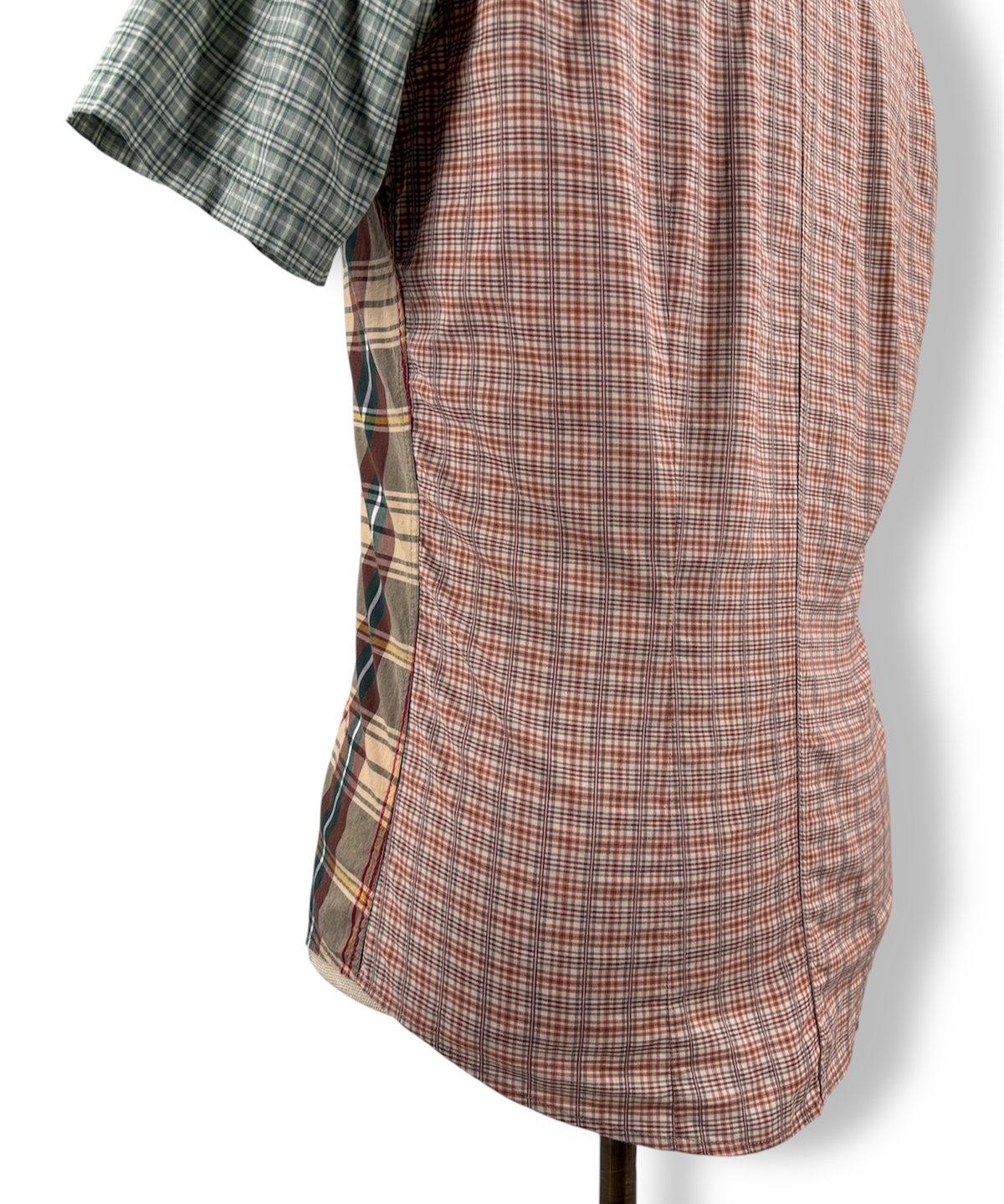 DRIES VAN NOTEN – Crazy Check Short Sleeve Shir