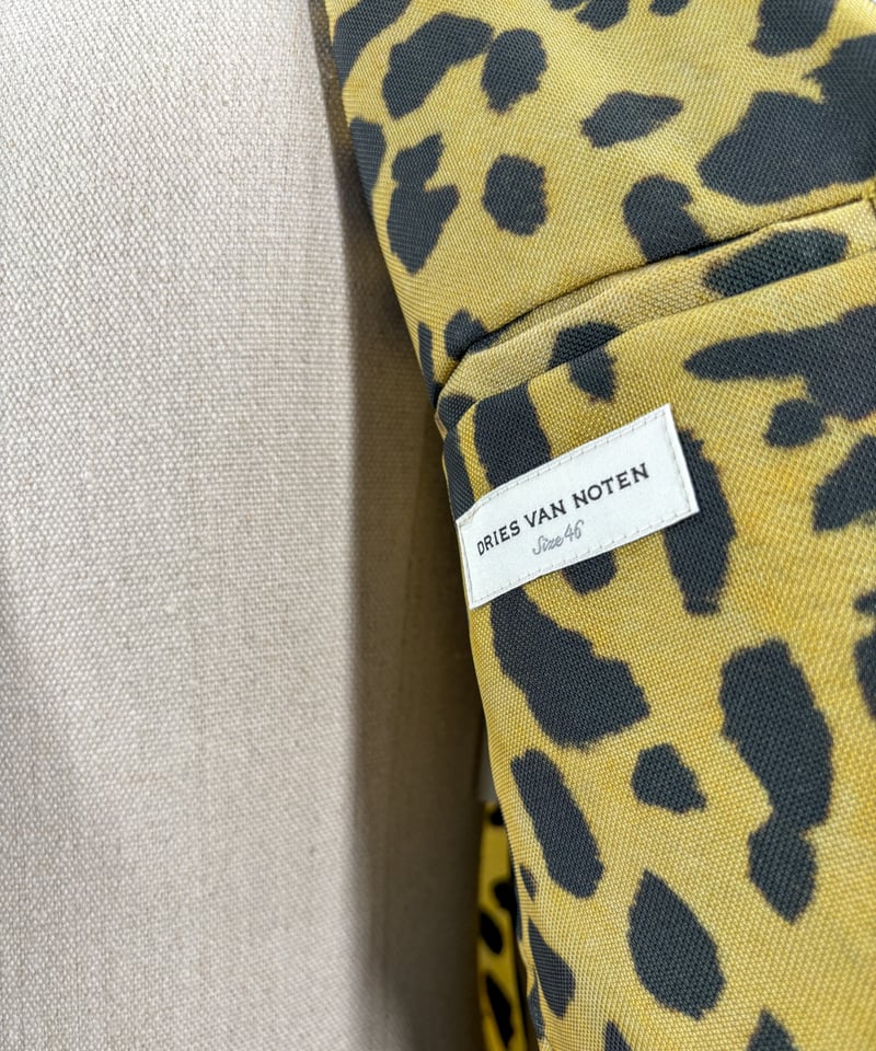 DRIES VAN NOTEN レオパードハット DRIES VAN NOTEN レオパードハット
