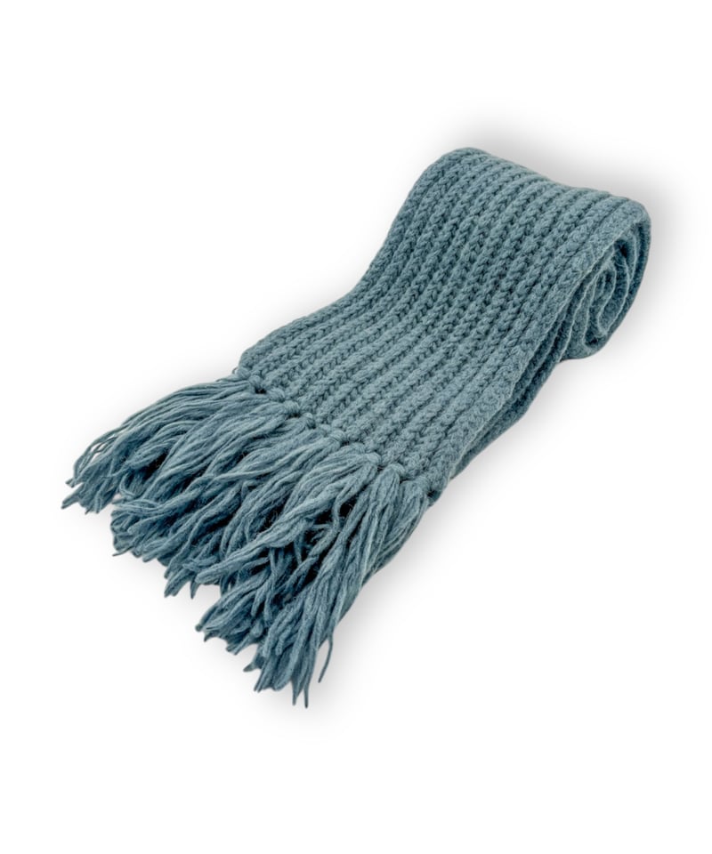 20AW DRIES VAN NOTEN / Long Knit Scarf‐ロングマフラー 20AW DRIES VAN NOTEN / Long Knit Scarf‐ロングマフラー