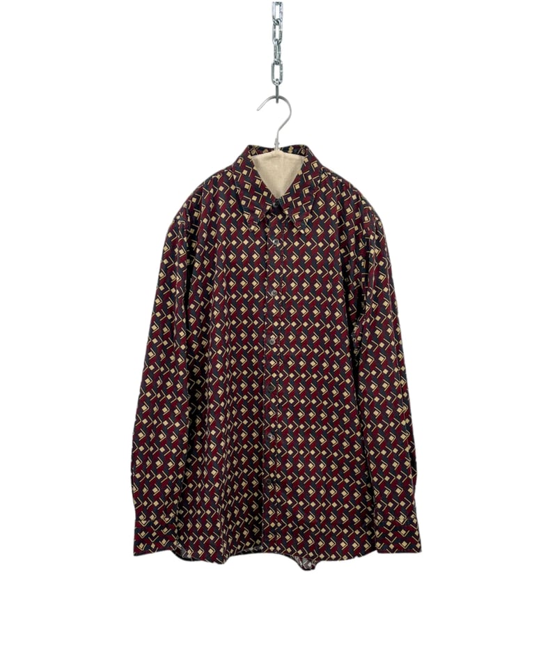 Dries Van Noten Graphic Frill L/S Shirt トップス - トップス Dries Van Noten Graphic Frill L/S Shirt トップス - トップス