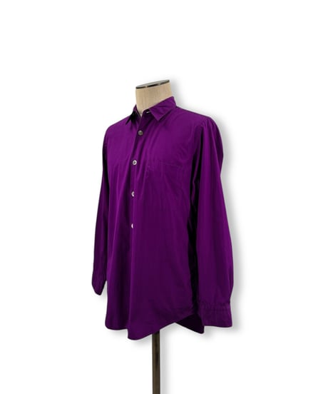 01AW COMME des GARCONS HOMME HOMME – Cotton Broadcloth Shirt