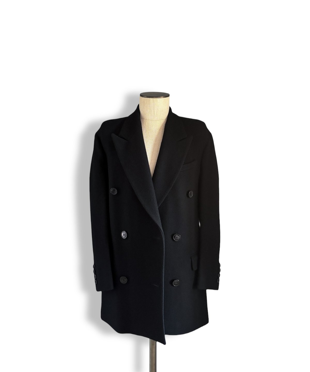 20AW DRIES VAN NOTEN – Double Breasted Belted C