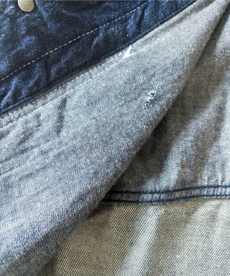 未使用　22aw　コムデギャルソンガール　花柄刺繍　丸襟　ジャケット　ブルー　青 未使用 22aw コムデギャルソンガール 花柄刺繍 丸襟 ジャケット
