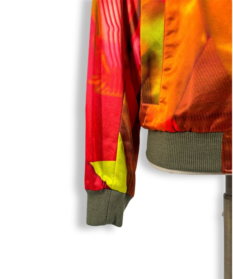 名作　dries van noten 17ss タペストリー　ボンバージャケット 242358M175009_1.jpg