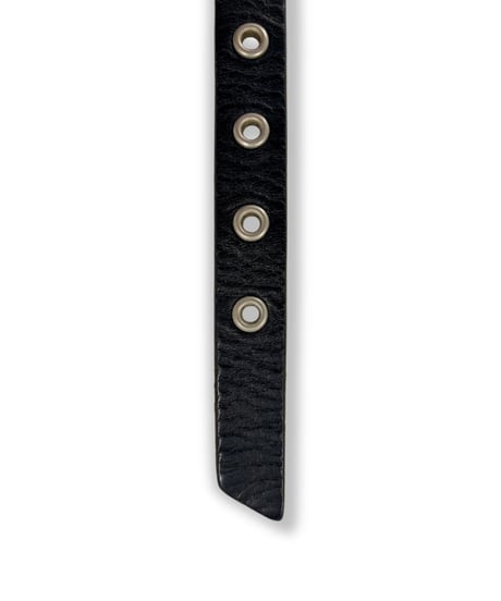 00s COMME des GARCONS – Eyelets Leather Belt