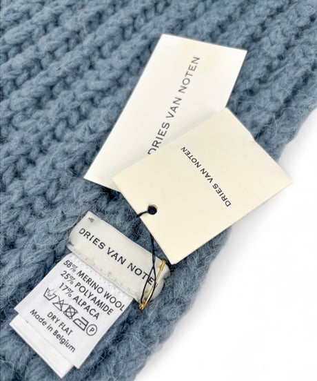 20AW DRIES VAN NOTEN – Long Knit Scarf