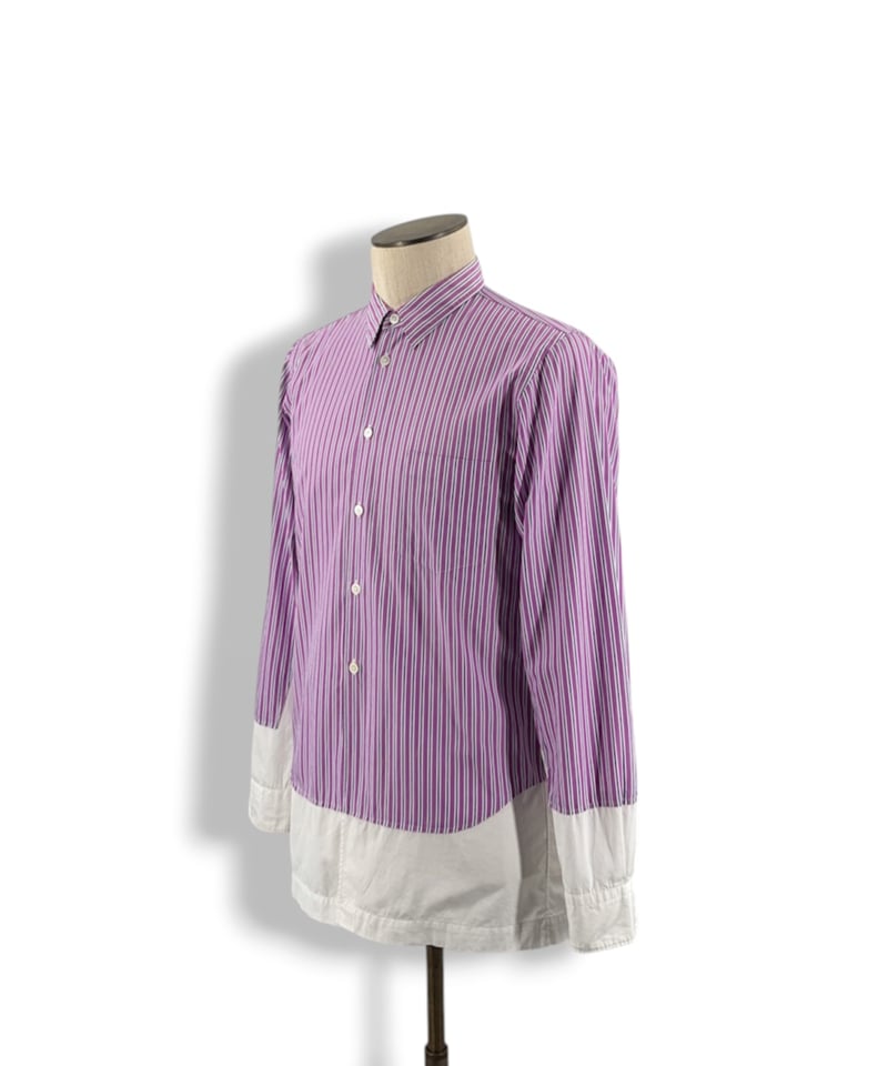 00AW garcons homme plus ドッキング　カットソー 00AW COMME des GARCONS HOMME PLUS – Docking Shi